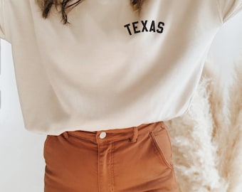 Texas Sweatshirt - Texas Shirt - Texas Geschenke - Texas Tshirt - Texas Pullover - Unisex Rundhalspullover
