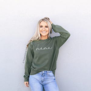 Mama Sweatshirt, Mom to Be, Mom Birthday Gift, Gift for New Mom, Crewneck Sweater