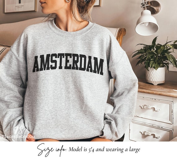Tirannie hoog Kameraad Amsterdam Sweatshirt Netherlands Sweater Amsterdam Souvenir - Etsy