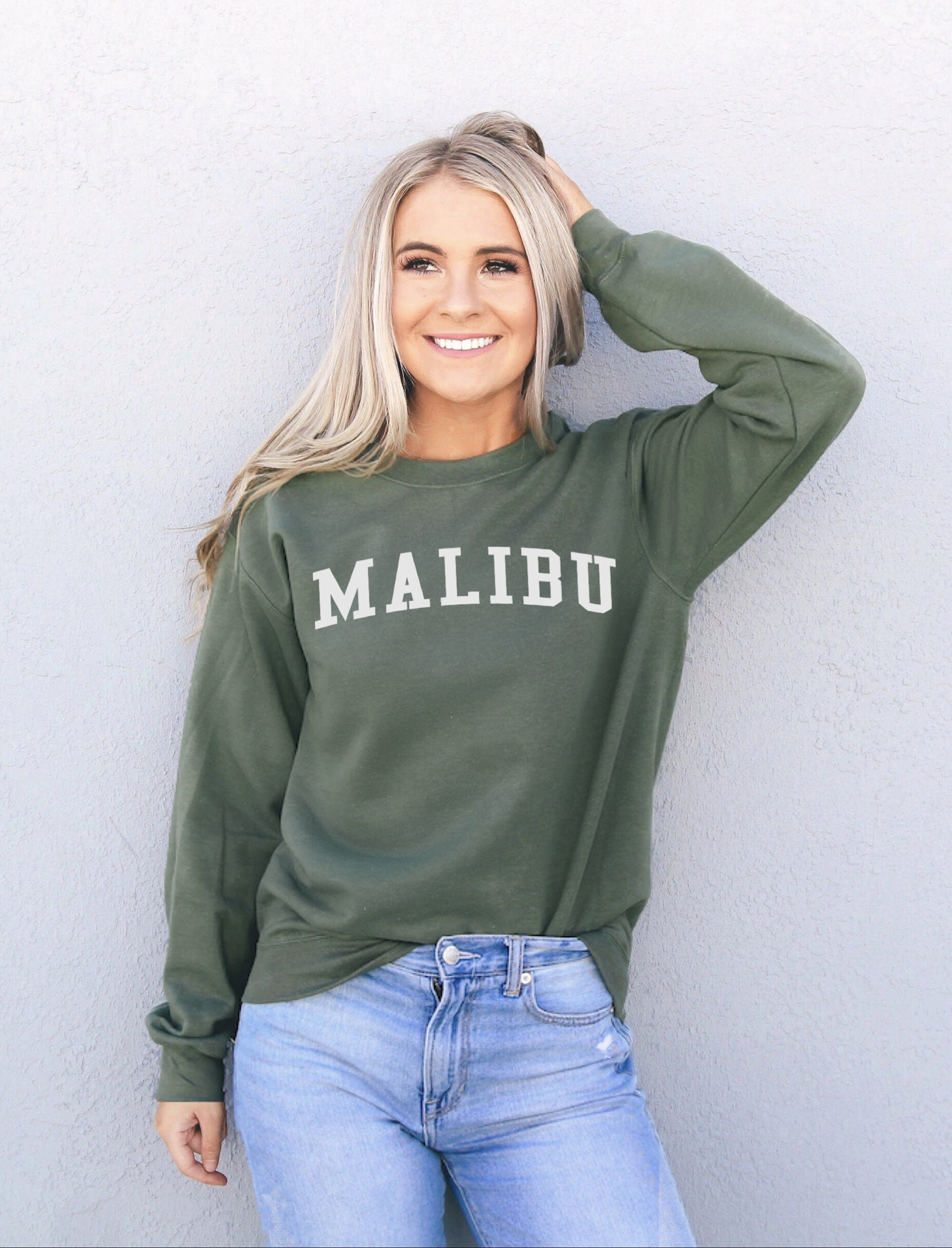malibu grey sweatshirt