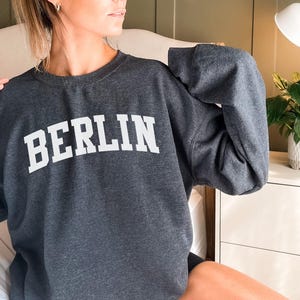 Berlin Sweatshirt, Germany Sweatshirt, Berlin Shirt Souvenir, Berlin Gift, Germany Souvenir, Berlin Crewneck Sweater image 6