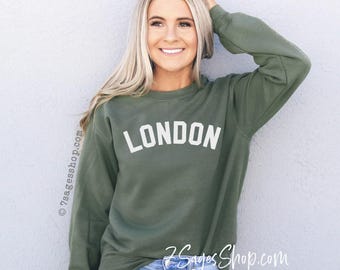 London Sweatshirt, England Sweatshirt, London Shirt, London Pullover, London Geschenk, UK Sweatshirt