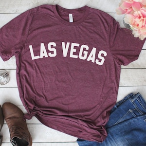 Camisa de Las Vegas - Camiseta de Las Vegas - Camisa de viaje de Las Vegas - Regalo de Las Vegas - Camisa de Las Vegas - Camisa suave unisex
