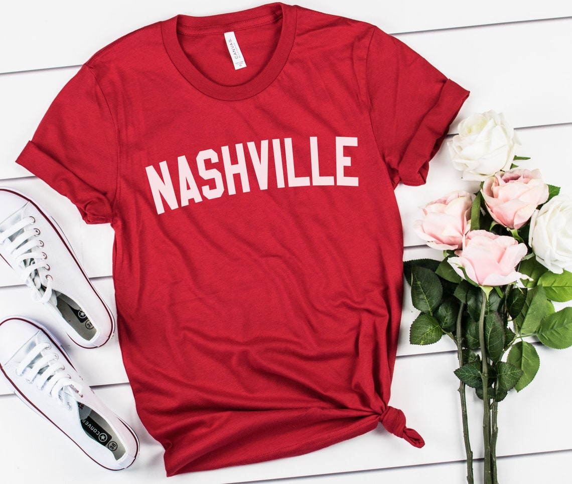 Nashville Shirt Nashville Tennessee TShirt Nashville Etsy