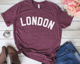 London Shirt - London T-Shirt - England Trip Shirt - London - England Shirt - Unisex Soft Shirt