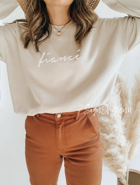 Sweat fianc chemise femme sweat fian ailles femme cadeau pour