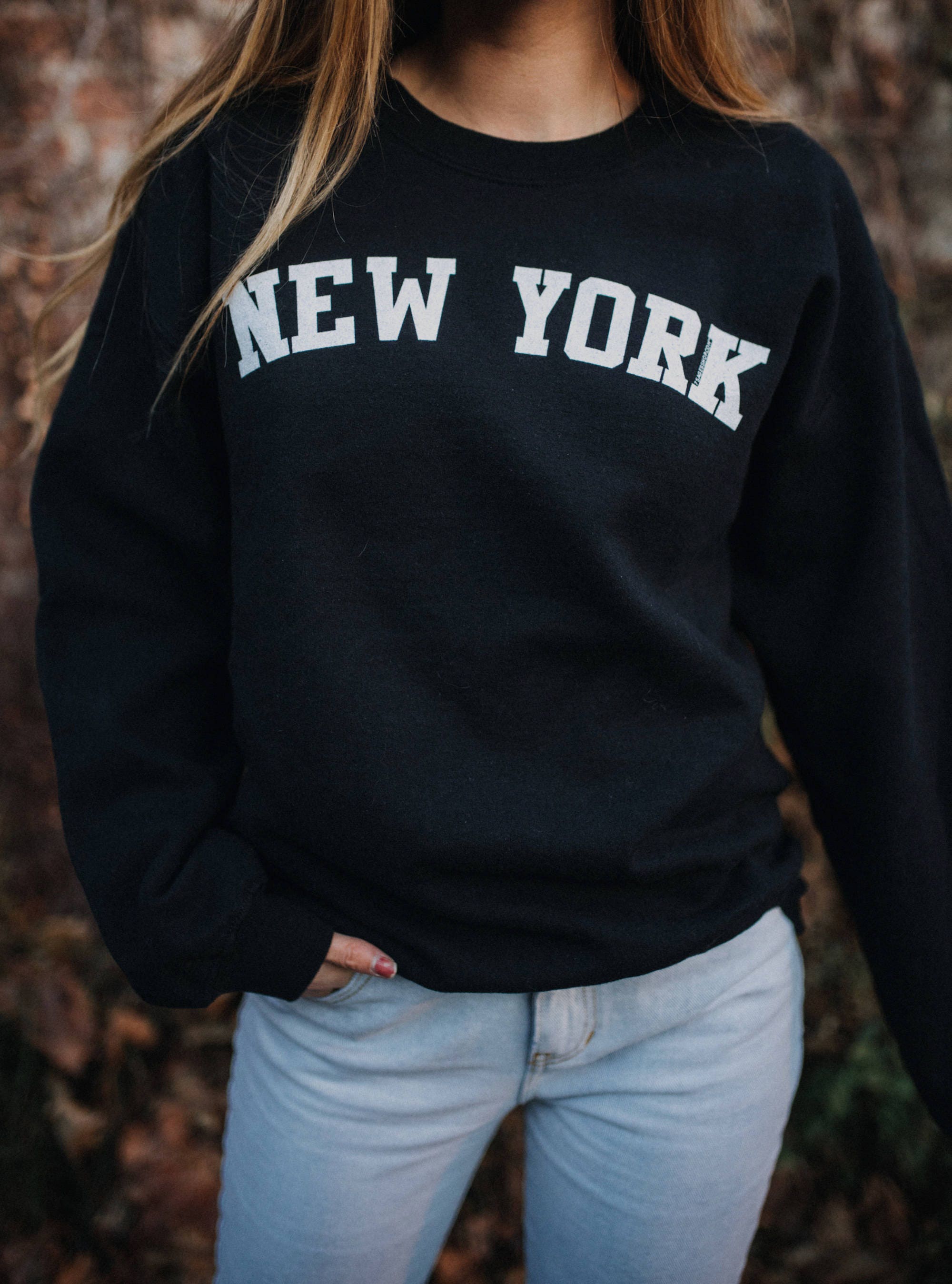 New York Sweatshirt New York Sweater New York Shirt East | Etsy