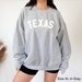 Texas Sweatshirt - Texas Shirt - Texas Gifts - Texas Tshirt - Texas Sweater