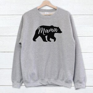 Mama Bear Sweatshirt - Mother's Day Gift From Daughter, Son - Mama Bear Sweater - Mama Bear Shirt image 4