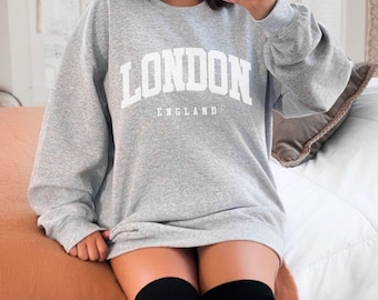 London Sweatshirt, England Sweatshirt, Ästhetik, London Geschenke, London Pullover, UK Sweatshirt