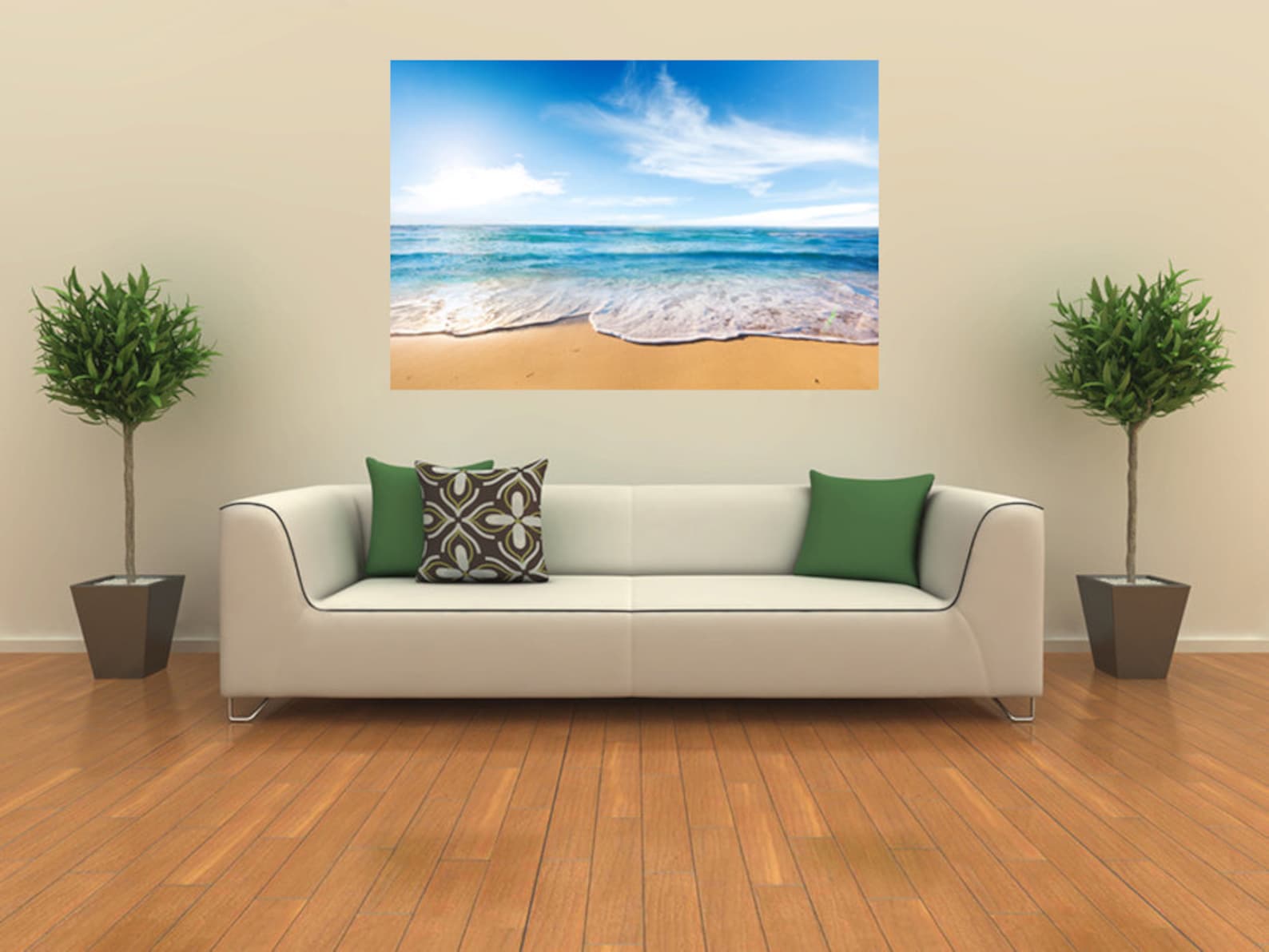 Beach Wall Decal Vinyl Coast Wall Sticker for Bedroom Decor Etsy