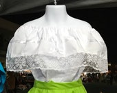 Over the shoulders Mexican blouse