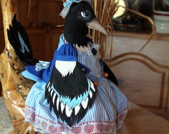 Vogel, Raven crow magpie, home accessories