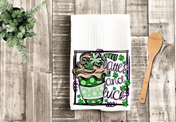 Seasonal Tea Towels Easter Valentines St Patricks Day Tea