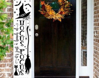It's Just a Bunch of Hocus Pocus Porch Sign - Fall porch sign - Porch leaner - Decorative fall sign - Halloween porch sign
