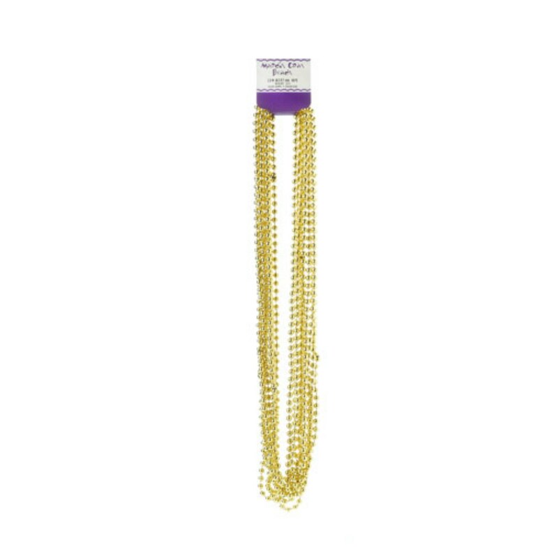 green mardi gras beads bulk