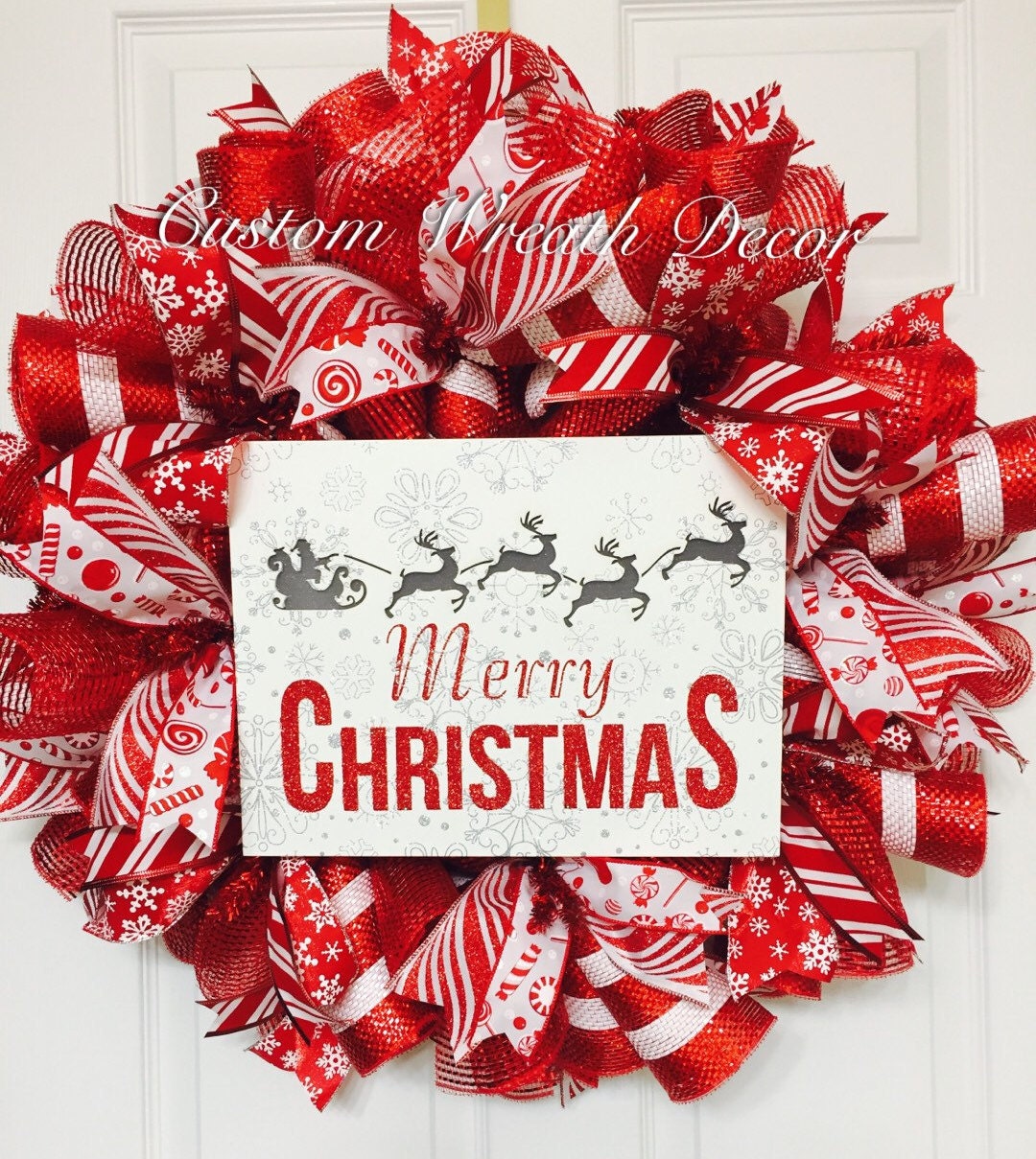 red white christmas wreath red deco mesh christmas wreath red white holiday wreath lightup christmas wreath merry christmas wreath - Deco Mesh Christmas Wreath red white christmas wreath red deco mesh christmas wreath red white holiday wreath lightup christmas wreath merry christmas wreath - Deco Mesh Christmas Wreath