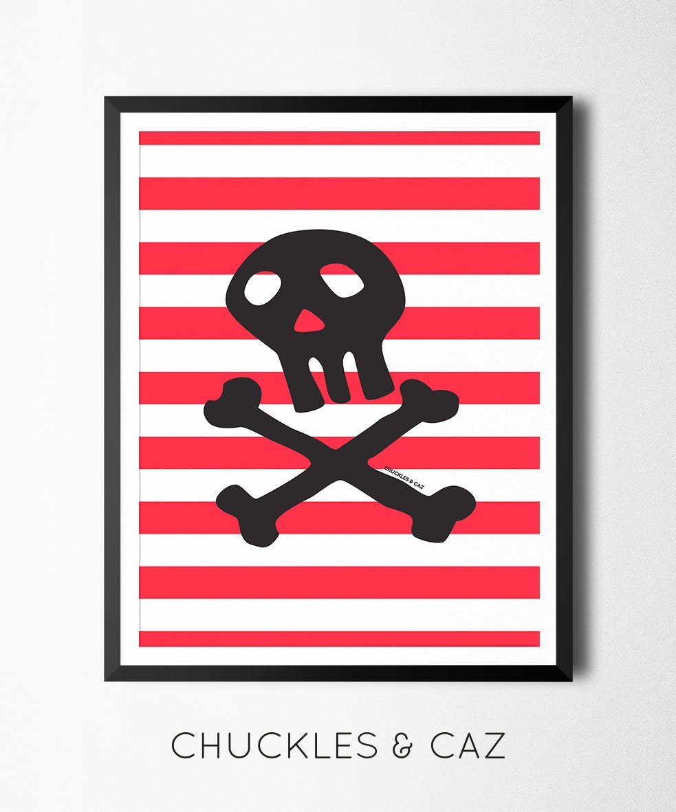 Skull Crossbones On Stripe Printable Wall Art Instant Etsy skull-crossbones-on-stripe-printable-wall-art-instant-etsy