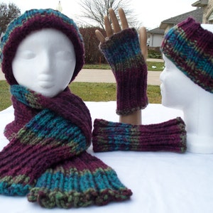 hat and scarf set mens designer