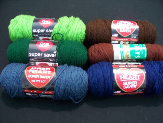 Red Heart Super Saver Yarn, Soft Navy 0387, Medium 4 - 1 skein, 7 oz