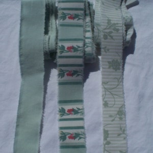 Skinny Fabric Strips, 1.125&quot; Wide By 20 or More Yards Long, Hand Torn for Rag Rugs, Amish Knotting, Braiding or Crocheting, Free Shipping