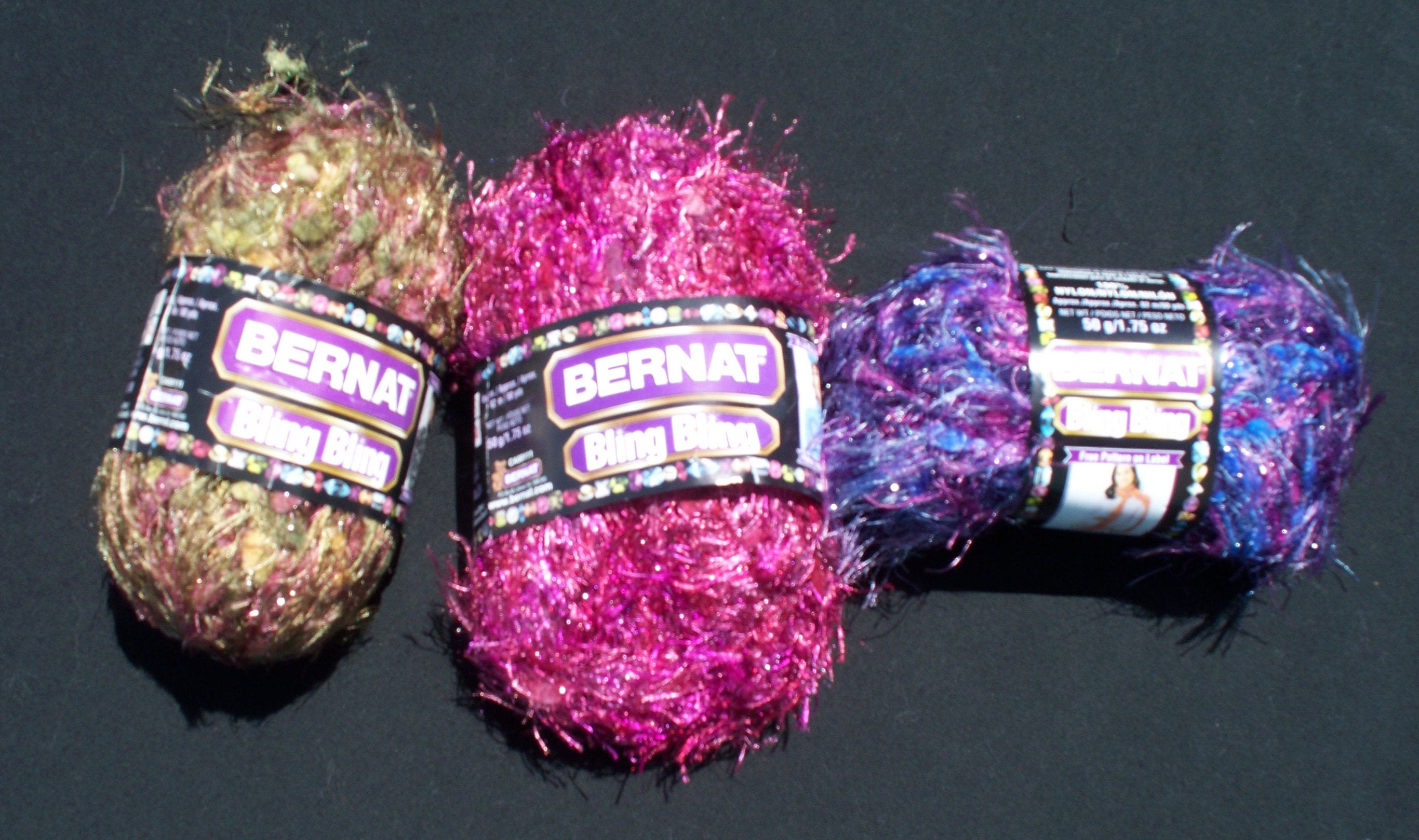 Bernat bling bling yarn hotsell