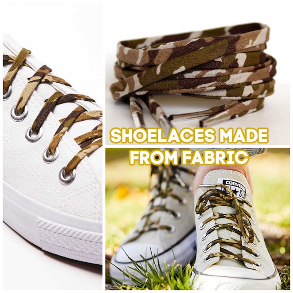 Camo shoe strings sale