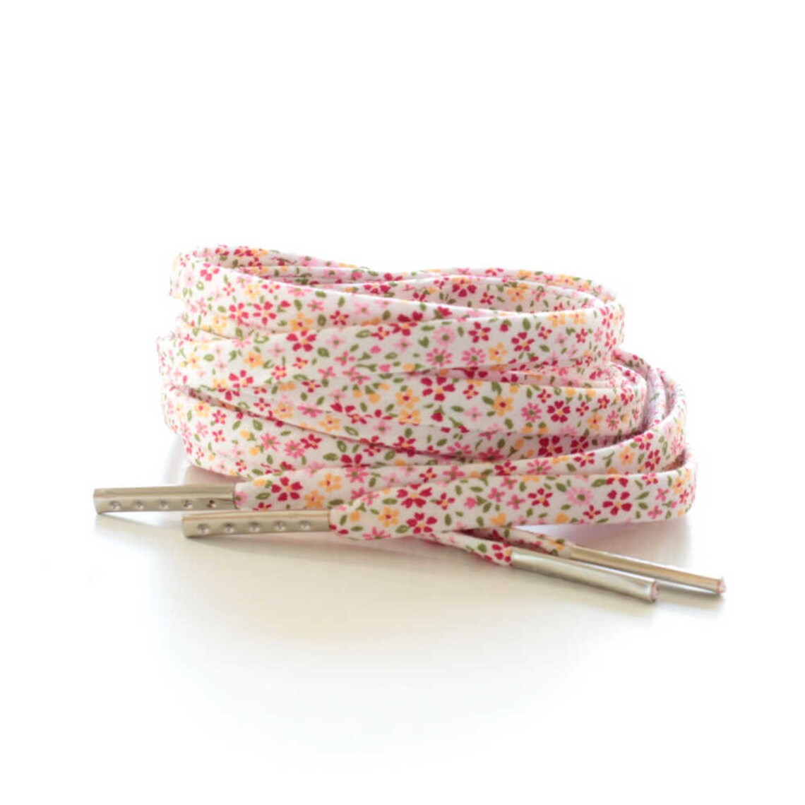 floral shoe laces