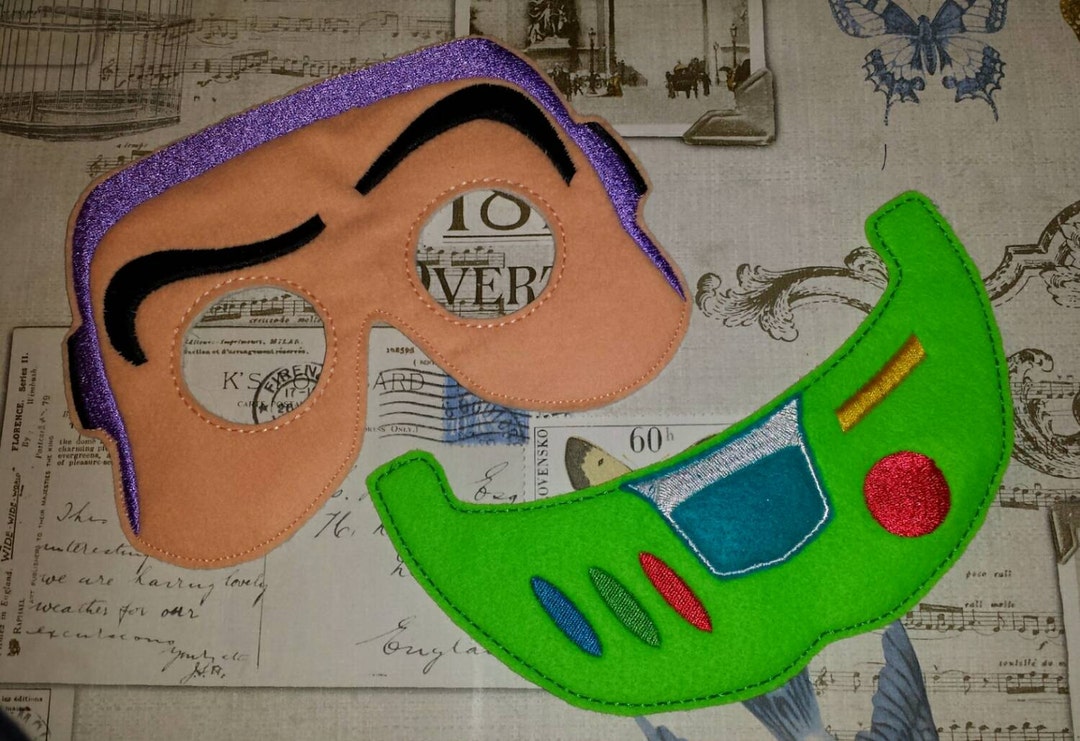 Buzz Lightyear Toy Story Inspired Mask and Chest Piece ITH Project in ...