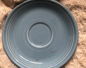 Fiesta Ware Periwinkle saucer (s) Made in USA Six available