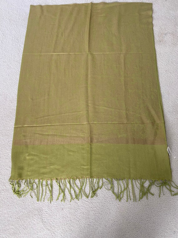 Vintage NWT Casual Corner Chartreuse  Green long … - image 1