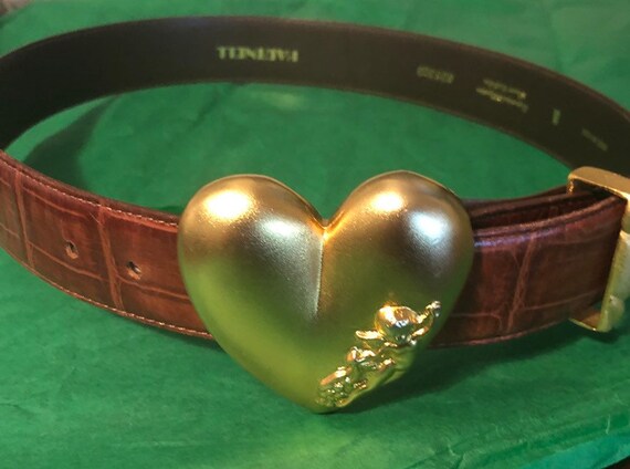 Vintage Hartnell Made in USA Alligator Calfskin Go