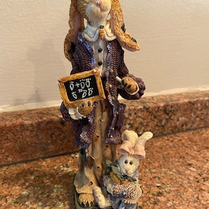 Boyd&#39;s Bears and Friends The Folkstone Collection Fifgurine &quot;Miss Prudence P. Carrotjuice and Petra&quot; How to Multiply/ style #2848