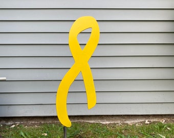 10" Metal Cause Ribbon Garden, Yard Stake