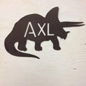 Metal Personalized Dinosaurs, Names