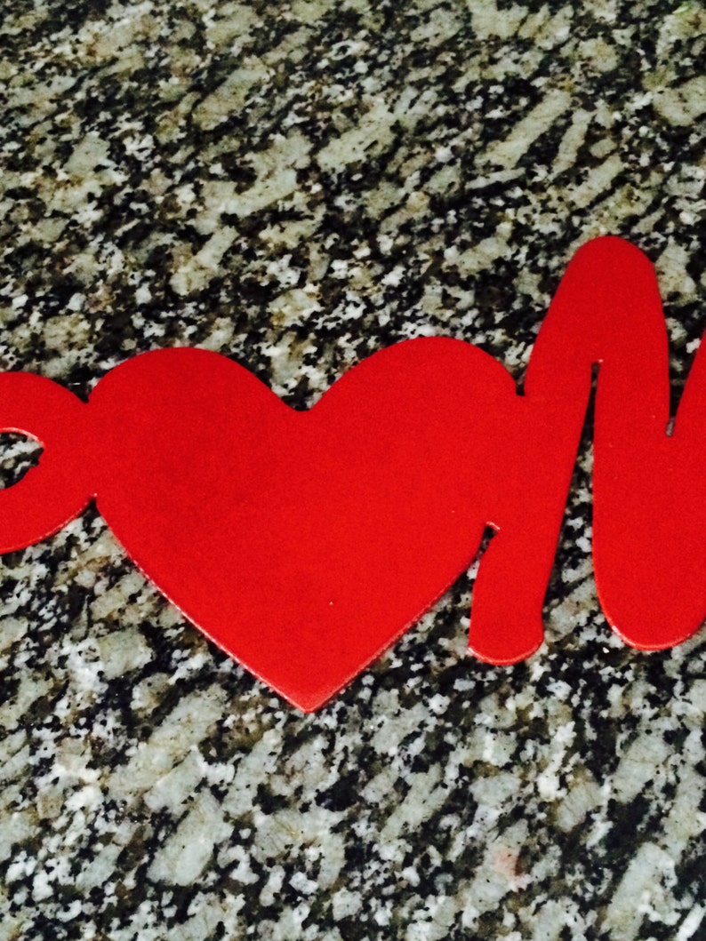 Metal Be Mine Sign 15 x 3 image 4