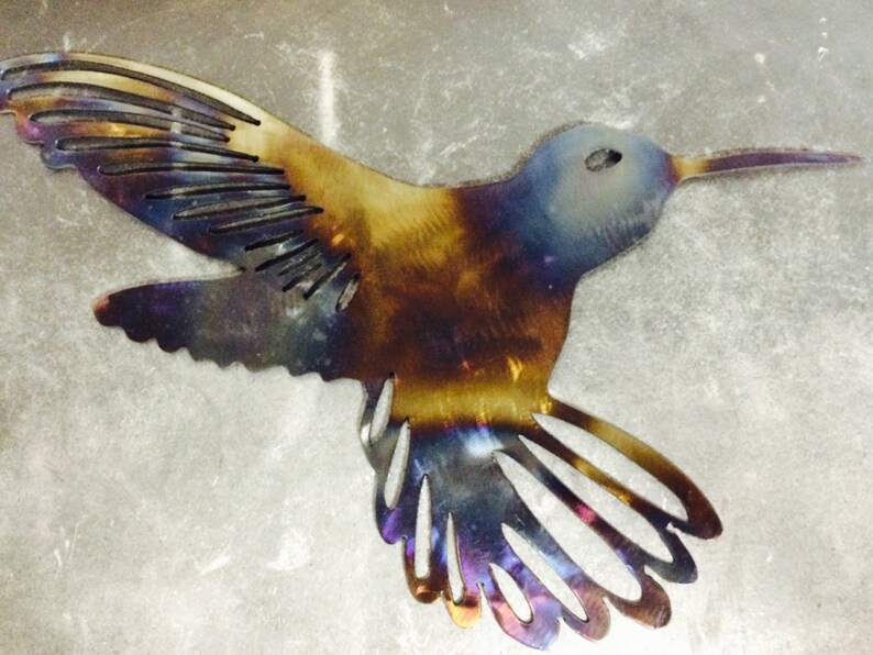 Accents | Metal Hummingbird Wall Art Decor Metal Birds Wall Sculpture Decoration Hanging 65fdb6384fbbfd6ea8bbc295