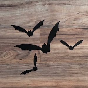 Metal Bat Silhouettes, Halloween