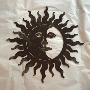 Metal Celestial Sun 12&quot; x 12&quot;