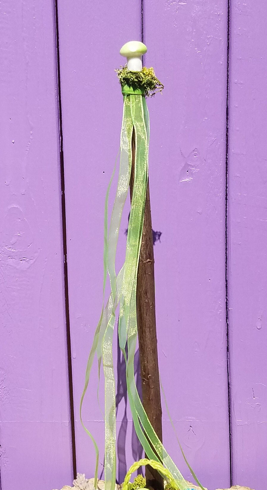 Green Ribbon Maypole Mayday Home Decor Beltane Decoration Etsy 日本