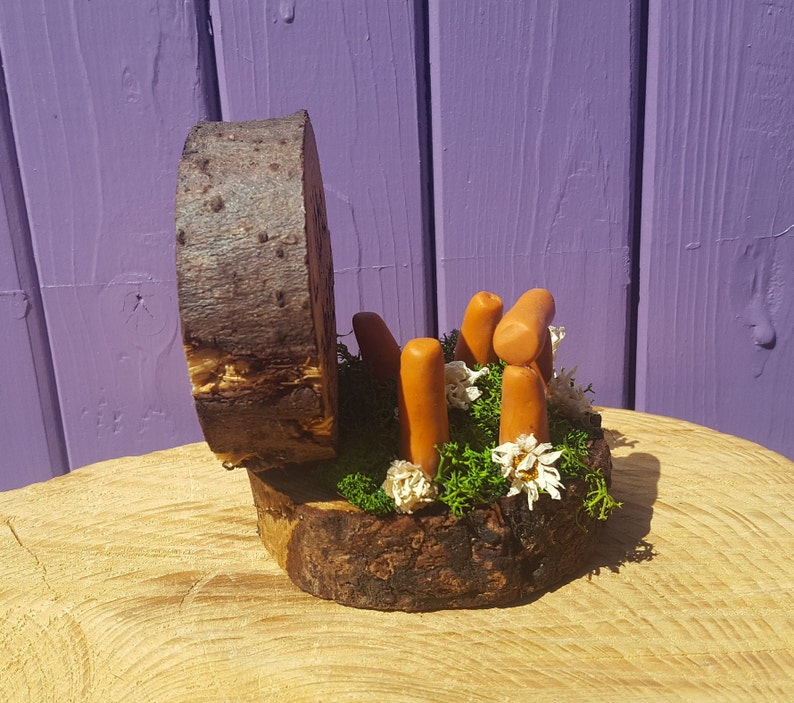 Litha Blessings Summer Solstice Pagan Flower Altar Wooden ...
