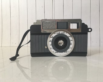 Vintage Camera Popup Box Card, 3D Camera Card, Photography Card, Antique Camera Card, Camera Centerpiece, Photography Party, Greeting Card