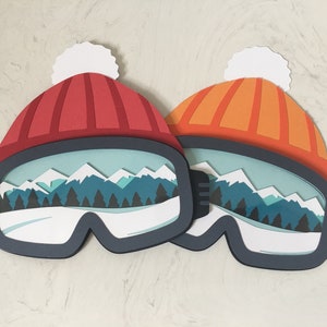 Snow Goggles Gift Card Holder: Winter Sports Gift
