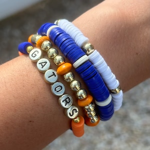 Pila de pulseras de los Florida Gators