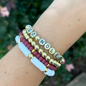 Florida State Seminoles Bracelet Stack