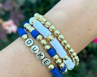 Duke Blue Devils Bracelet Stack