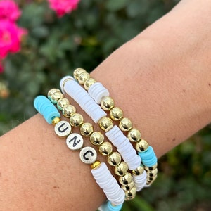 UNC Chapel Hill bracelet Stack