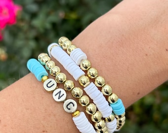 UNC Chapel Hill bracelet Stack