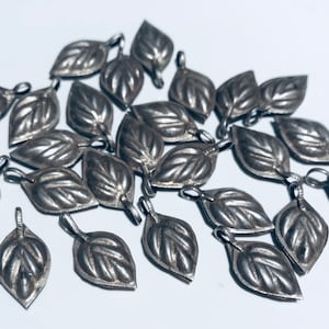 25 piece Antique silver kochi charms - tribal charms - silver charms - antique charms - Ethnic charms - Antique parts - silver parts.