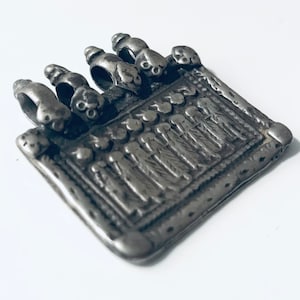 Antique silver Seven sisters  goddess pendant - Silver pendant- antique pendant- goddess pendant- Indian pendant- Rajasthani pendant